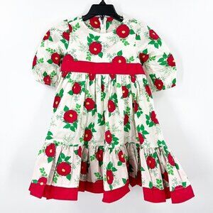 Eleanor Rose Caroline Dress Christmas Roses